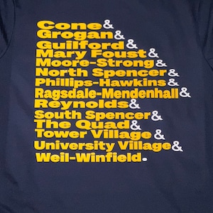 UNCG Dorm Tee