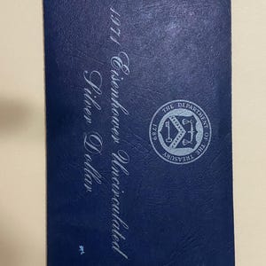 Eisenhower 1971 Uncirculated Silver Dollar