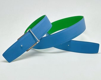 カスタムメイドベルト、本革ハンドメイド、バックルなしのレザーベルト