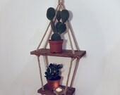 Floating Shelves, Ladder Shelf, Wall Shelves, Hanging Planter, Air Plants, Plant Stand, Air Plant Holder, Wall Planter, Wooden Shelves