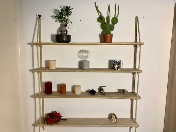 Ladder Shelf Floating Shelves Wall Pallet