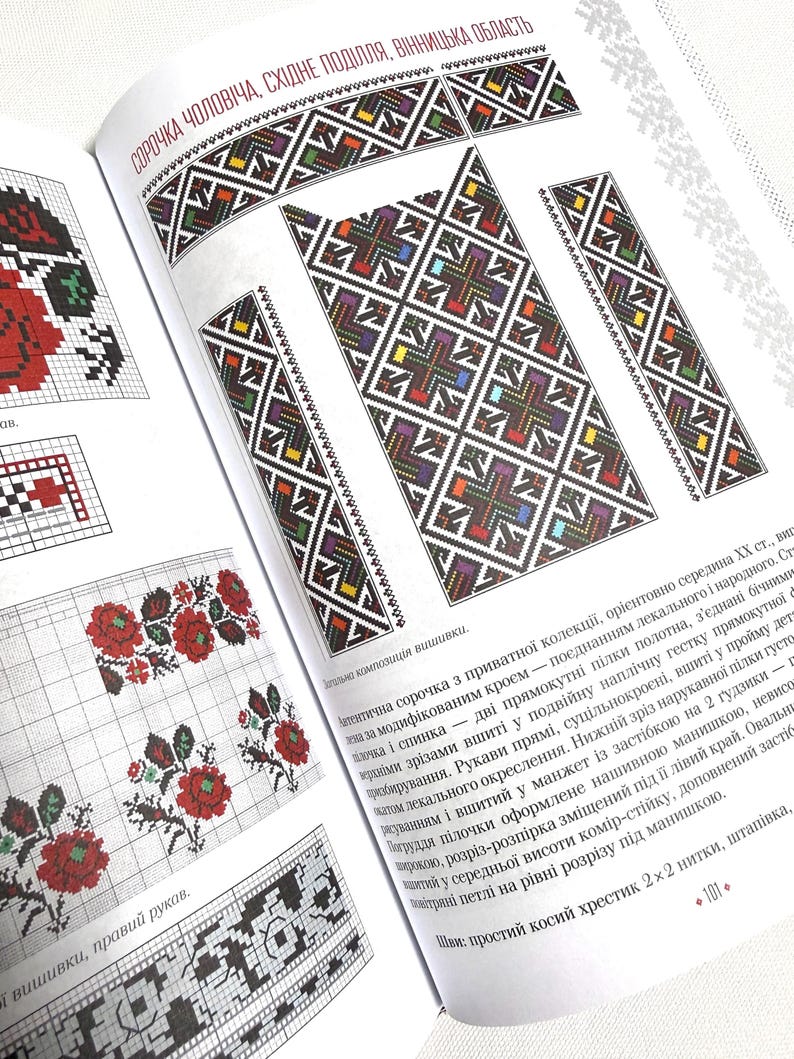 Ukrainian Embroidery Patterns Book – Traditional Vyshyvanka Ornaments ...