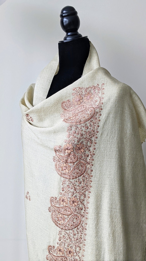Pure Wool Shawl for Women Wrap Evening 