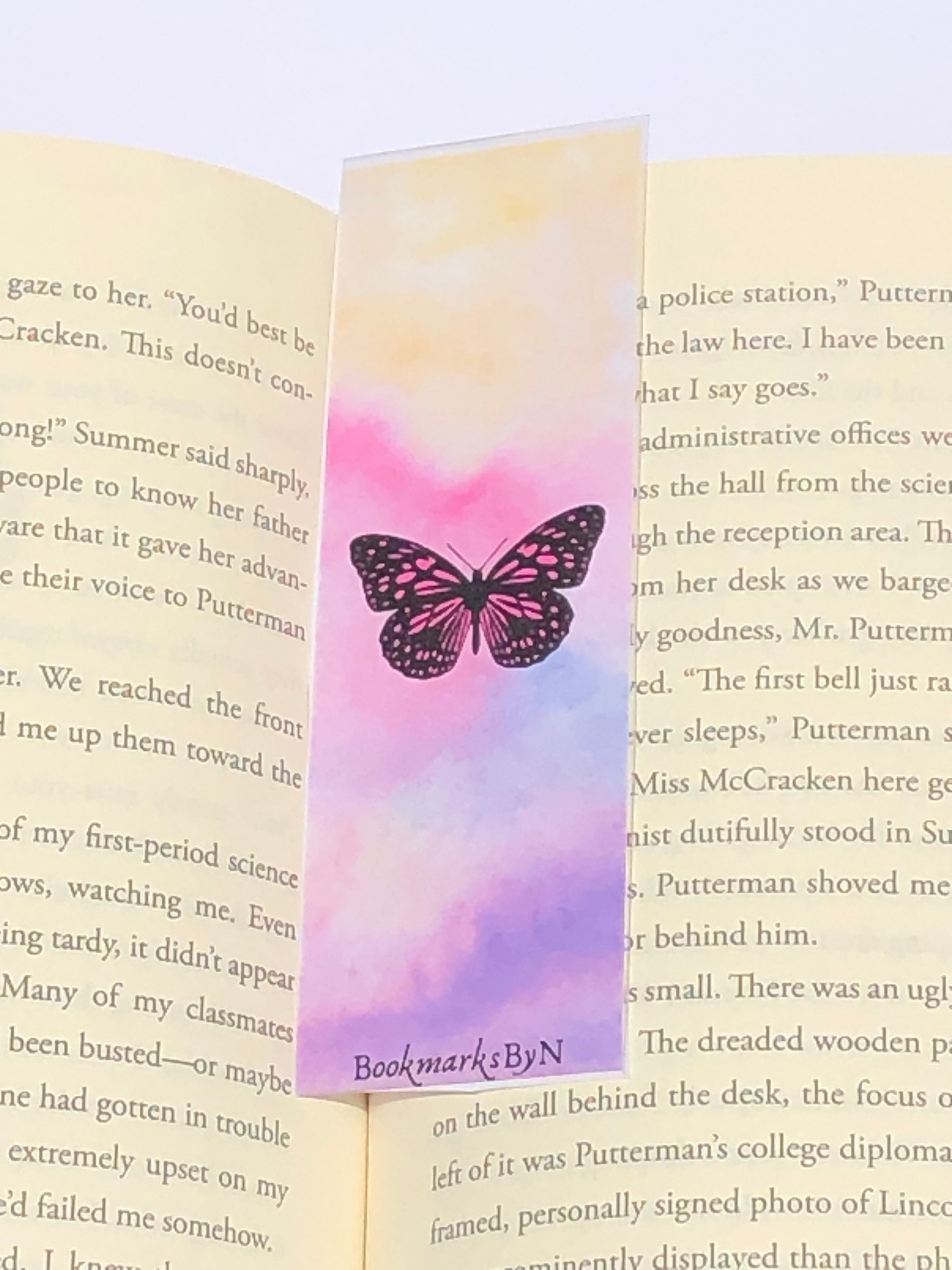 Butterfly bookmark Etsy
