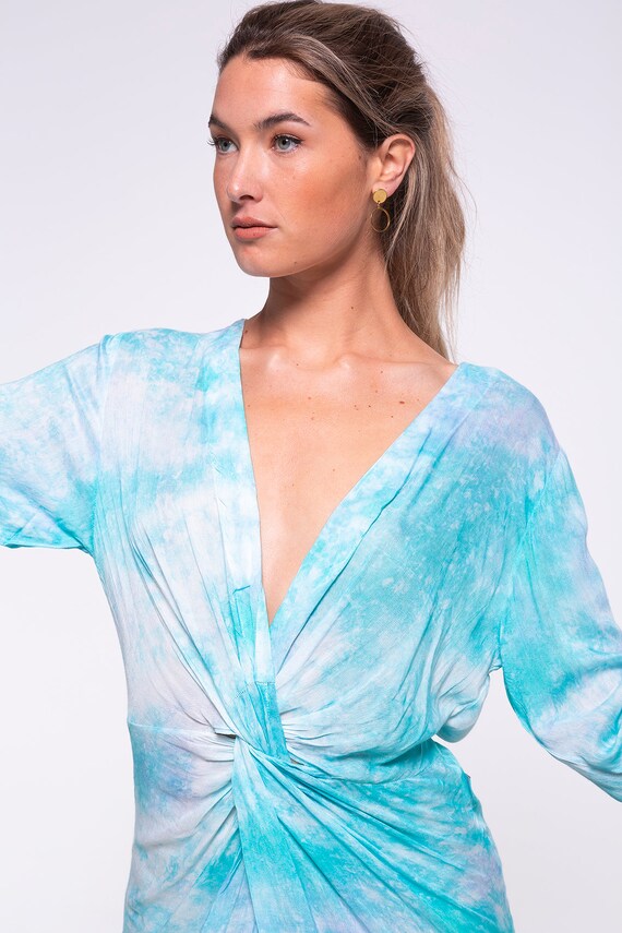 Knot kimono dress best sale