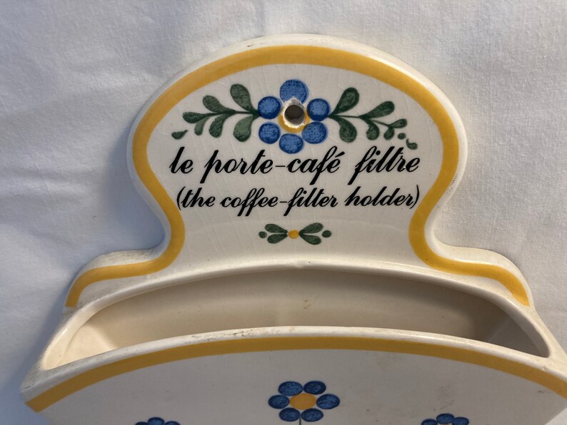 Vintage Ceramic Coffee Filter Holder for PourOver Cone Type Etsy