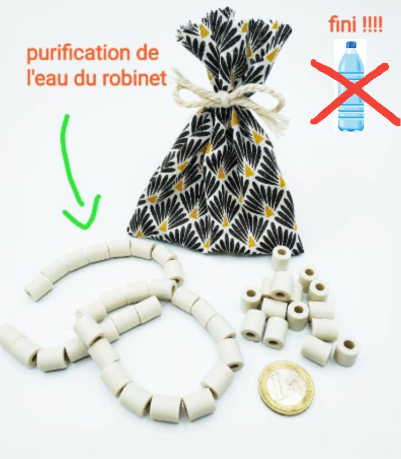 Perles Céramiques Em Pour Filtration de L'eau avec Sachet Tissus Oekotex.