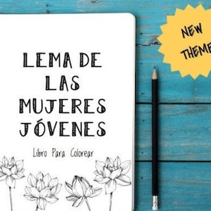 Spanish LDS Young Women Theme Coloring Book - Printable