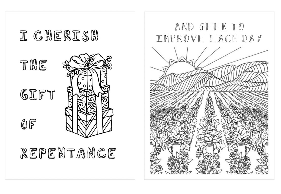 Lds Gifts Of The Holy Spirit Coloring Pages Sketch Coloring Page