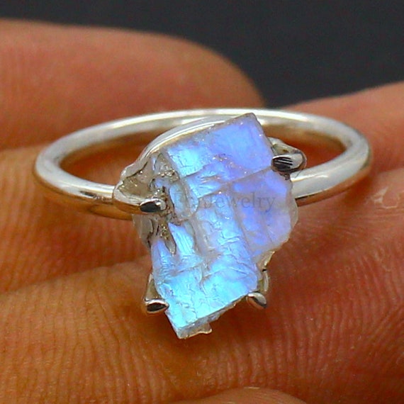 Uncut cheap stone rings