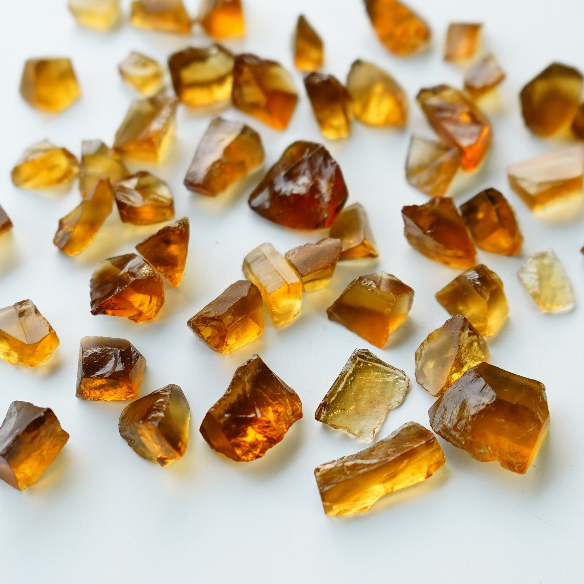 Raw Honey Quartz Crystal, Natural Quartz, AAA Graded Rough Stone