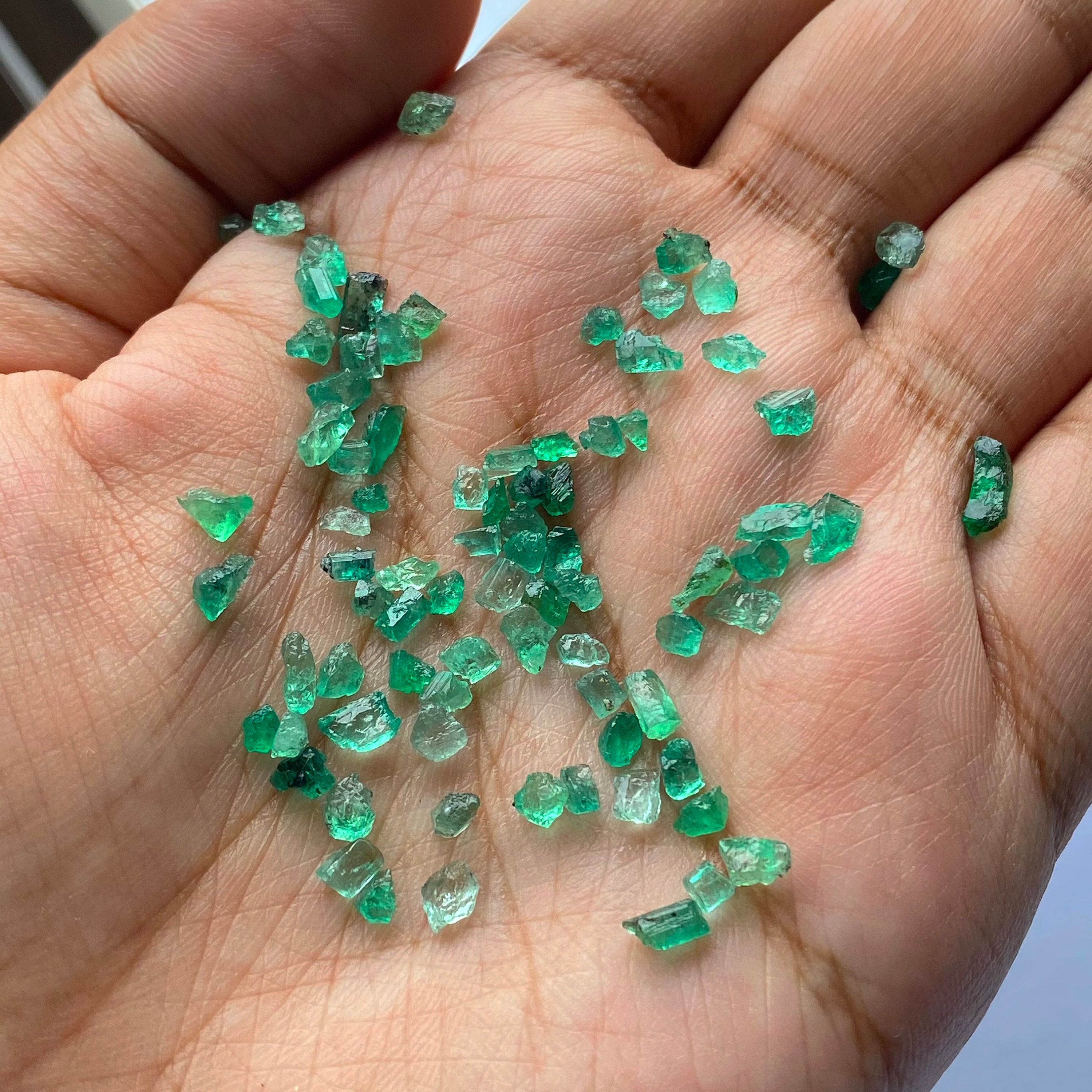 Natural Colombian Emerald Raw Crystal AAA Quality High Graded | Etsy