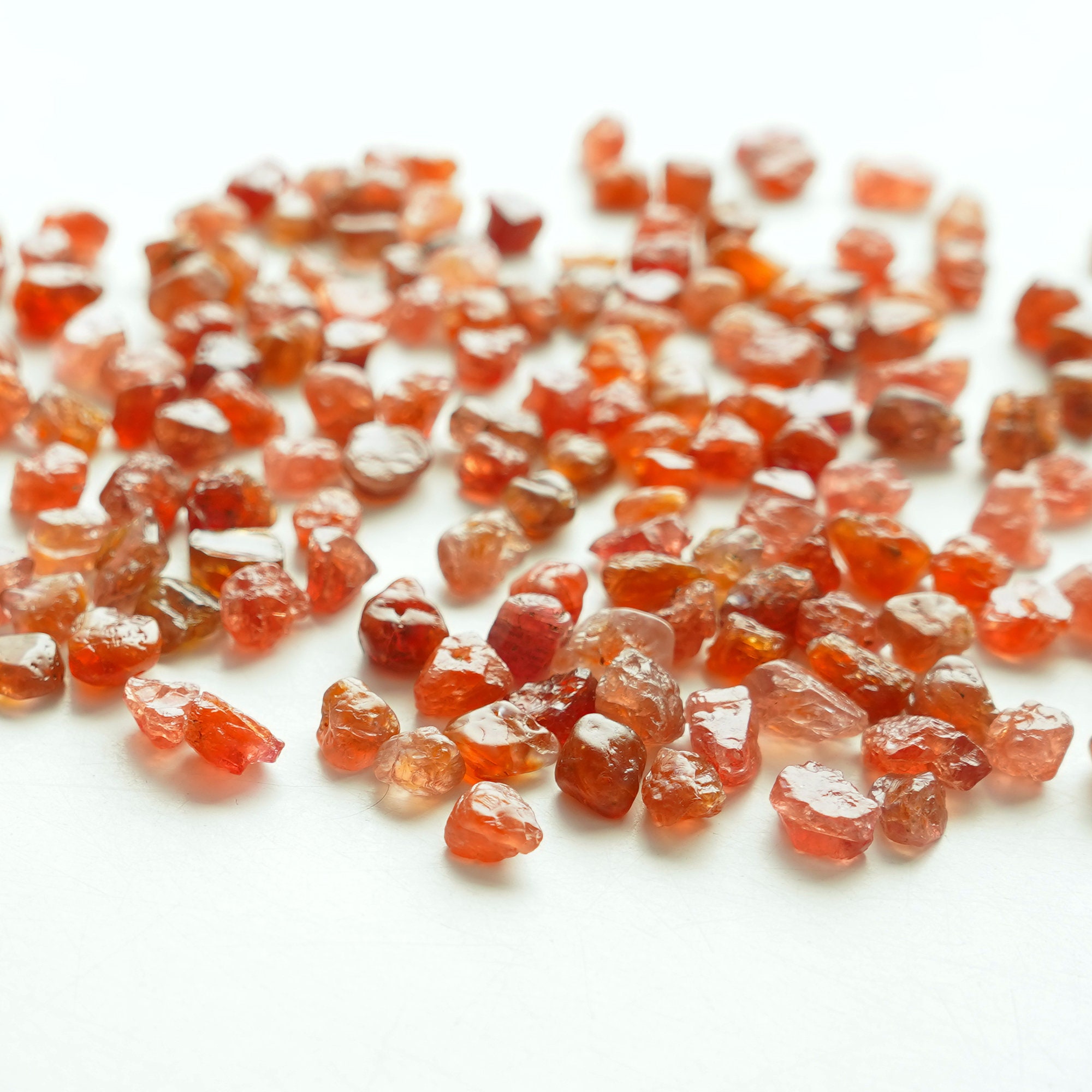 Orange spinel gemstone deals