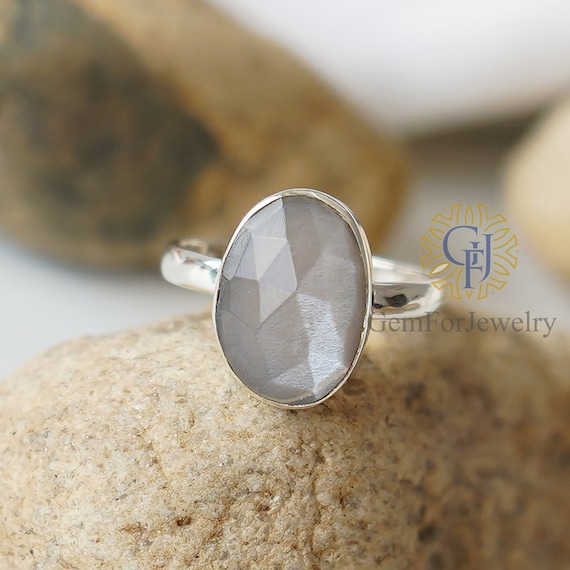 CRYSTAL RING GREY CRYSTAL RING GREY