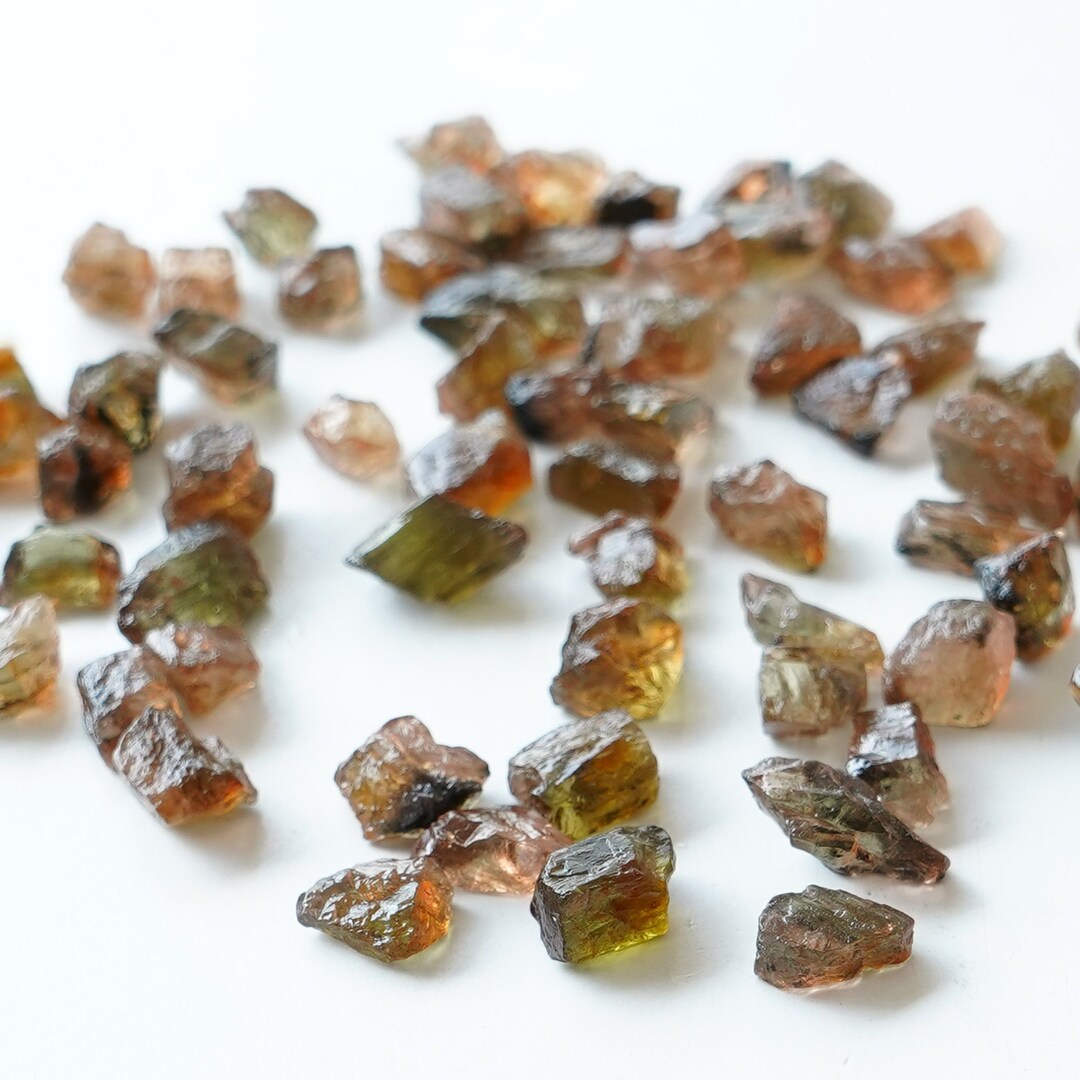 Andalusite Crystal Rough Stone, 5-16 Mm Natural Brazilian Rough ...