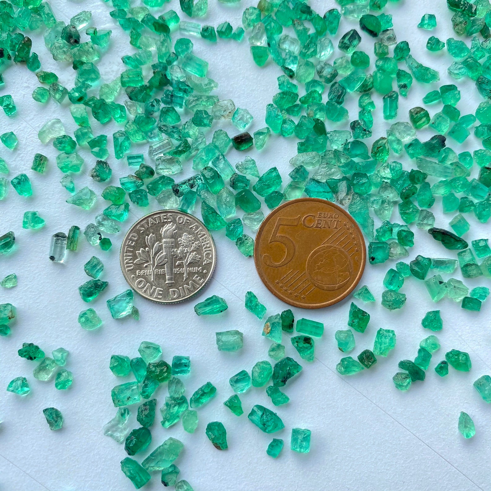 Natural Colombian Emerald Raw Crystal AAA Quality High Graded | Etsy