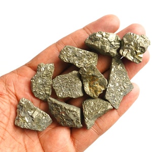 Raw Pyrite Crystal Cluster, Natural Pyrite Chunk, Pyrite Druzy, Money Crystal, Abundance Anxiety Crystal, Healing Crystal, Fool&#39;s Gold