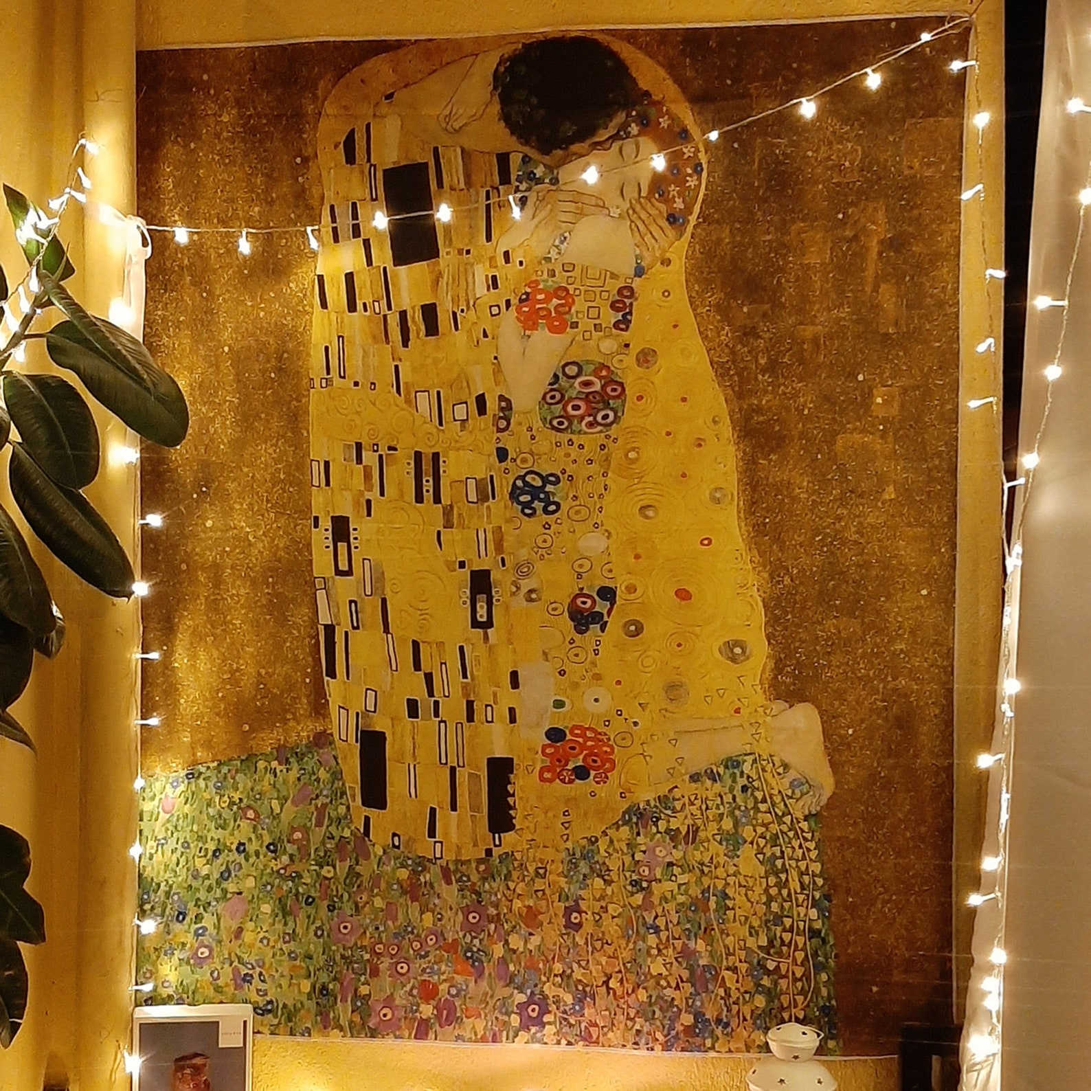 Wandteppich „Gustav Klimt – Die Jungfrau