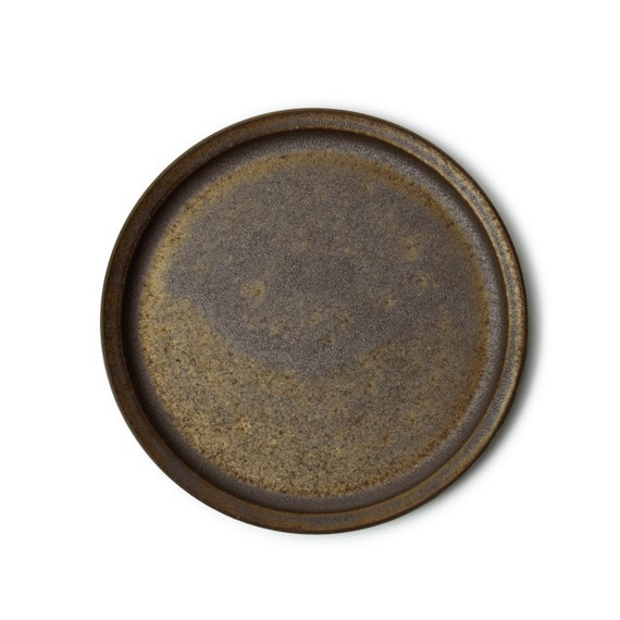 Large Handmade Rectangle Plate Dinnerware Japanese Pottery Ceramics Original Glaze wabi sabi eco friendly Kei Kawachi