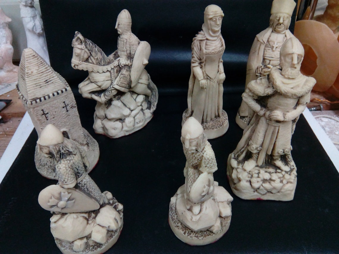 Viking Raiders Chess Set Molds Etsy