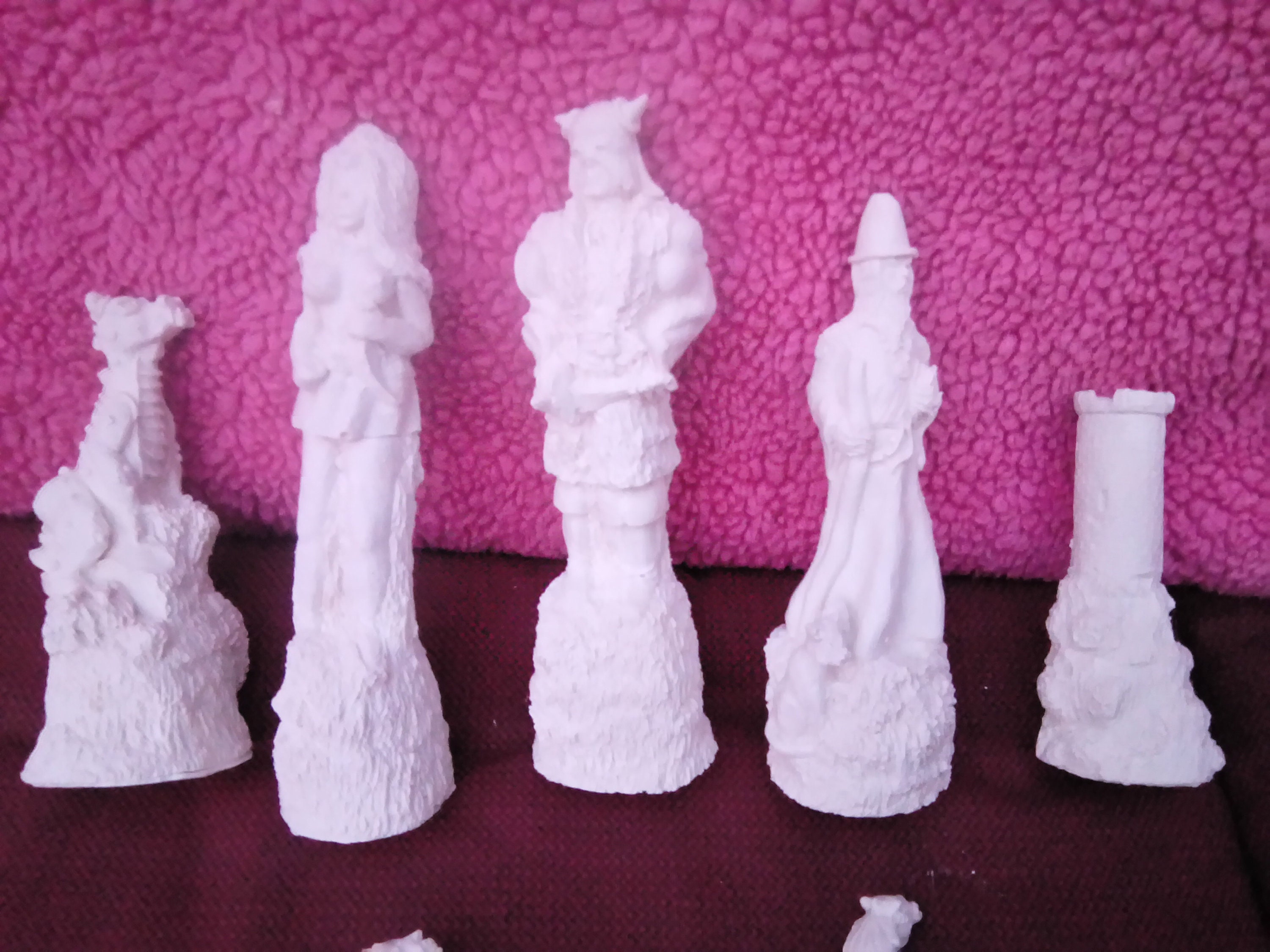 Chess Mold Set-3d Chess Resin Mold-silicone Chess Resin Mold-3d Silicone Chess  Piece Mold-chess Board Game Mold-epoxy Resin Craft Mold 