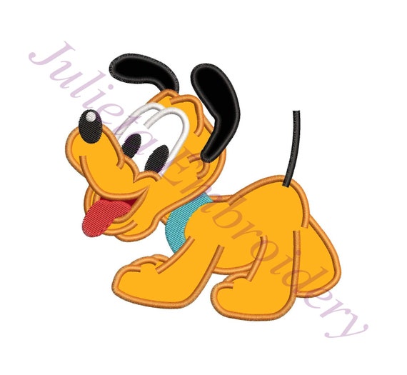 Baby Pluto Perro Applique Diseno Descarga Instant Etsy Baby Pluto Perro Applique Diseno Descarga Instant Etsy