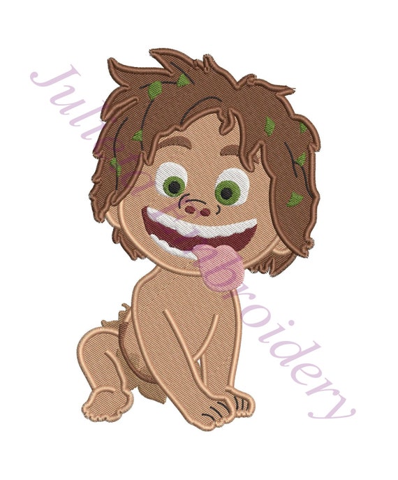Spot The Good Dinosaur Fill Embroidery Design 04 Instant Etsy