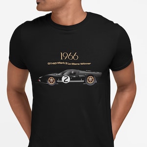 1966 Mk II レースカー 半袖Tシャツ