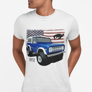 Maglietta a maniche corte Bronco del 1972