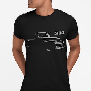 Chevy 3100 Pickup Truck Short-Sleeve  T-Shirt