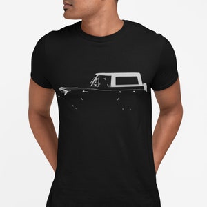 Maglietta a maniche corte con stencil Bronco del 1967