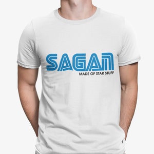 Carl Sagan Made of Star Stuff Quote Short-Sleeve  T-Shirt