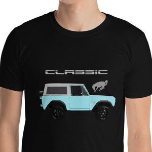 Maglietta a maniche corte vintage Bronco del 1974