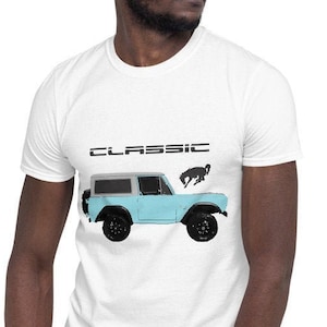 Maglietta a maniche corte vintage Bronco del 1974