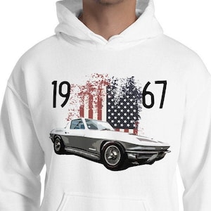 1967 Chevy Corvette USA  Hoodie