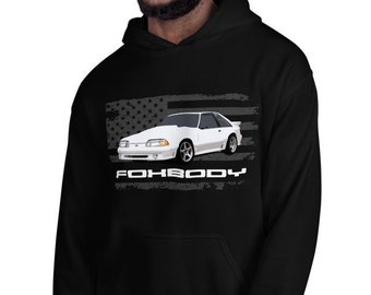 Sudadera con capucha Foxbody Ford Mustang Unisex