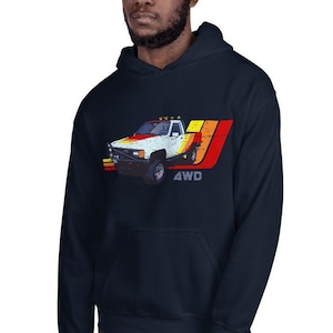 1984 Toyota Hilux Pickup Truck 4WD  Hoodie