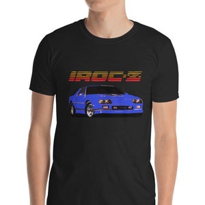 1980&#39;s Blue Chevy Camaro IROC-Z Z28 T-Shirt