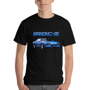 1980&#39;s Camaro Blue IROC-Z T-Shirt