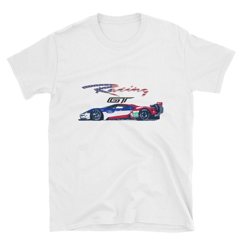 GTLM Ford GT Race Car T-shirt - Etsy