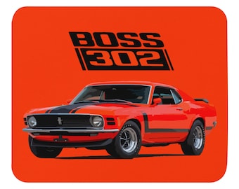 1970 Mustang Boss 302 Fastback Muscle Car Mouse pad