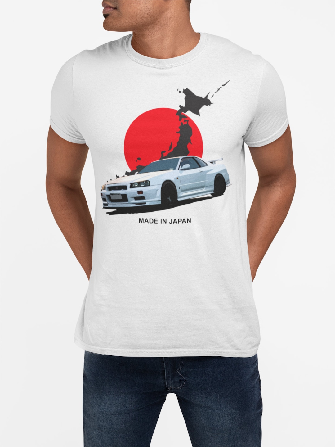 Nissan gtr r34 t shirt cheap