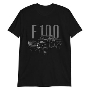 1972 Ford F100 Vintage Pickup Truck Owner Gift Short-Sleeve  T-Shirt