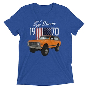 1970 Chevy Blazer K5 vintage style tri-blend Short sleeve t-shirt