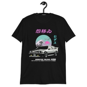 Sprinter Trueno AE86 Vaporwave JDM Tuner Car Drift Street Racing T-Shirt
