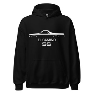 1986 Chevy El Camino Classic Car  Hoodie