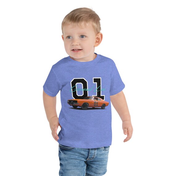 Buy 1969 Orange Muscle Car Toddler Short Sleeve Tee Online in