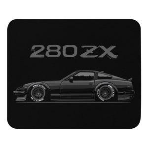 Retro Datsun 280zx JDM Japanese Tuner Drift Racing Mouse pad