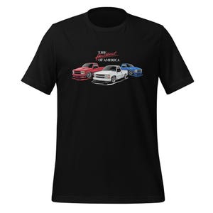 Chevy Trucks Shirt Heartbeat of America T-Shirt | Silverado 1500 Tee | Automotive Enthusiast Gift | Comfortable Lightweight Cotton
