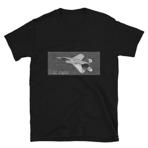 Lockheed Martin F-22 Raptor Short-sleeve Unisex T-shirt - Etsy